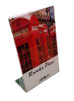 FOTÓKERET TALPAS PLEXI 15X21 CM, RAMKA, FEKVŐ