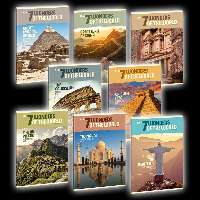 FÜZET A/5, SIMA 40 LAPOS, 7WONDERS