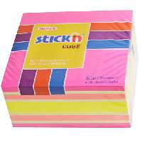 JEGYZETTÖMB ÖNTAPADÓ NEON PINK MIX, 76X76MM, 400 LAP