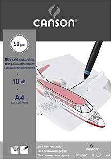 PAUSZ CANSON, BLOKK A/3 95 GR, 10 ÍV/CSOMAG