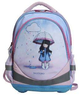 HÁTIZSÁK SANTORO GORJUSS ERGONÓMIKUS, PUDDLES OF LOVE, 32X42X20 CM