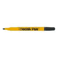 DECOR FILC, CENTROPEN, 1,5 MM, KEREK,, FEKETE
