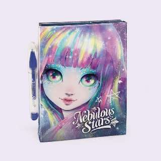 JEGYZETFÜZET MINI,MATRICÁKKAL,TOLLAL, NEBULOUS STARS