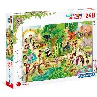 PUZZLE, SUPERCOLOR MAXI, ÁLLATKERT
