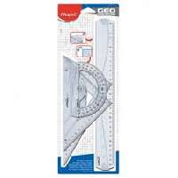 VONALZÓKÉSZLET MAPED, MŰANYAG, 4 DB-OS GEOMETRIC