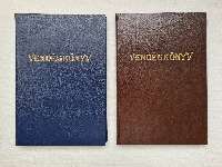 VENDÉGKÖNYV A/4, MŰBŐR