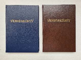 VENDÉGKÖNYV A/4, MŰBŐR