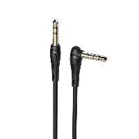 KÁBEL HACO, UPA14 AUX AUDIO JACK, 1 M, FEKETE