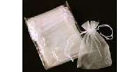 ORGANZA SZŐTYŐ, 10X12 CM 12DB/CSOM., KRÉM
