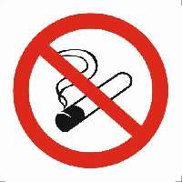 MATRICA DOHÁNYOZNI TILOS, 10X10