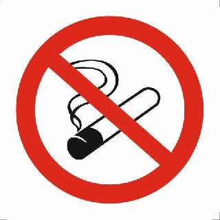 MATRICA DOHÁNYOZNI TILOS, 10X10