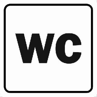 MATRICA WC PIKTOGRAM, 10X10