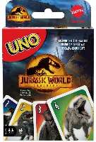 JÁTÉK KÁRTYA, UNO, JURASSIC WORLD 3