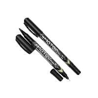 ALKOHOLOS FILC PERMANENT  DELI, 0,5-1,0 MM KÉTVÉGŰ , VÉKONY, FEKETE