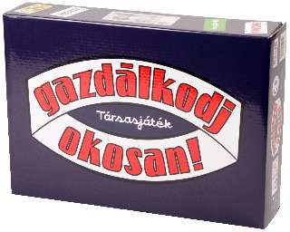TÁRSASJÁTÉK, GAZDÁLKODJ OKOSAN