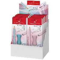 CERUZA FABER CASTELL SPARKLE, JUMBÓ SZETT, GYÖNGYHÁZFÉNYŰ