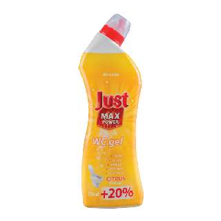 WC TISZTÍTÓ GÉL JUST, CITRUS FRESH, 900 ML