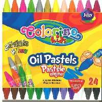 OLAJPASZTELL COLORINO, 24 DB-OS, TRIO +ARANY,EZÜST+ 4 DB NEON