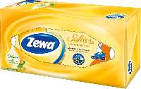 PAPÍRZSEBKENDŐ ZEWA DOBOZOS SOFTIS, 4 RÉTEGŰ, 80 DB-OS SOFT & SENSITIVE ILLATMENTES