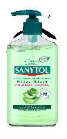 FOLYÉKONY SZAPPAN SANYTOL, ANTIBAKTERIÁLIS, 250 ML, ZÖLD TEA ÉS ALOE VERA