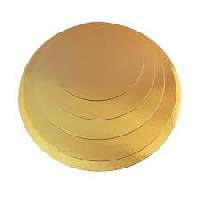 TORTAALÁTÉT, 32 CM/ÁTMÉRŐ, 10 DB/CSOMAG VASTAG, ARANY-FEKETE