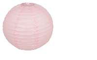 DEKOR PAPÍRLÁMPÁS GÖMB, 40 CM, PINK