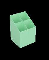 ÍRÓSZERTARTÓ ICO, PASZTELL, ZÖLD