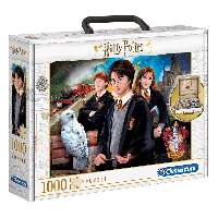 JÁTÉK PUZZLE, HARRY POTTER, BŐRÖND, 1000 DB-OS