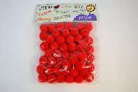 POM-PON, 10 MM, 100 DB/CSOMAG, PIROS