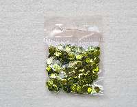 FLITTER KEREK 6MM 5GR., FŰZÖLD