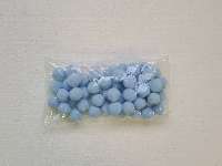 POM-PON, 20MM, 50 DB/CSOMAG, VILÁGOSKÉK