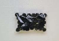 POM-PON, 20MM, 50 DB/CSOMAG, FEKETE