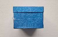 NÉGYZETALAPÚ DÍSZDOBOZ N-3, EXKLUZÍV, 16X16X12 CM