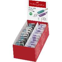 RADIR FABER CASTELL KUPAKRADÍR, GRIP 2024 2 DB-OS, FEKETE/ÓCEÁNKÉK  RÓZSA/LILA