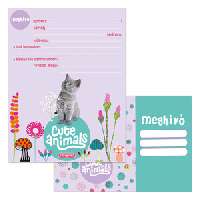 MEGHÍVÓ PARTY, CUTE ANIMALS-KITTEN