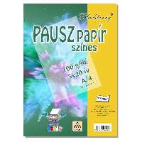 PAUSZPAPÍR SZÍNES, BLACKBERRY, A/4, 5X20 ÍV/CSOMAG
