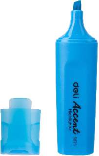 SZÖVEGKIEMELŐ DELI S621, KÉK