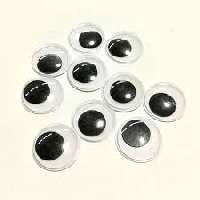 DEKOR MOZGÓ SZEM, 10MM, 10DB/CS