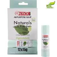 RAGASZTÓ STIFT, ECO NATURAL, 15 GR, TERMÉSZETES EREDETŰ UNIVERSALIS RAGASZTÓ