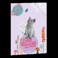 GUMIS MAPPA A/4, CUTE ANIMALS-KITTEN