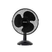 VENTILÁTOR, MESKO, ASZTALI, 30 CM, FEKETE