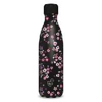 FÉMKULACS ARS UNA, DUPLAFALÚ, 500 ML, PEARL BLOSSOM BLACK
