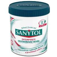 FOLTELTÁVOLÍTÓ SANYTOL, FERTŐTLENÍTŐ POR, 450 GR SZÍNES RUHÁKHOZ