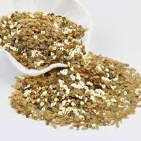 FLITTER KEREK 6 MM, ARANY