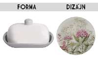 DEKOR KERÁMIA, VAJTARTÓ, MEZEI VIRÁG