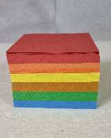 TÉPŐTÖMB 9,5*9,5 CM  INTENZÍV RAGASZTOTT, NYOMELL