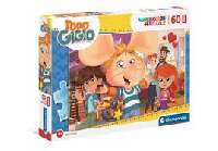 JÁTÉK PUZZLE, TOPO GIGIO, 60 DB-OS