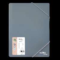 GUMIS MAPPA A/4 PP, 24X32 CM, SZÜRKE