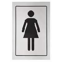 MATRICA NŐI WC, 7X15