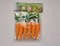 DEKOR HÚSVÉTI RÉPA, 9 CM, 6DB/CSOM